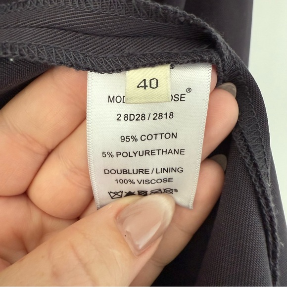 Vintage Celine blue & black classic trench coat with a twist - size 40 (Medium) - Picture 12 of 12